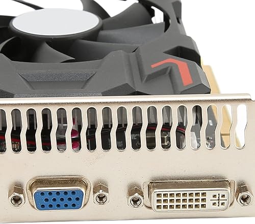 Miniatura 8 de Diyeeni Tarjeta gráfica HD7670 DDR5 de 4 GB de 128 bits, tarjeta gráfica de escritorio, frecuencia de memoria de 1100 MHZ, interfaz VGA DVI, con