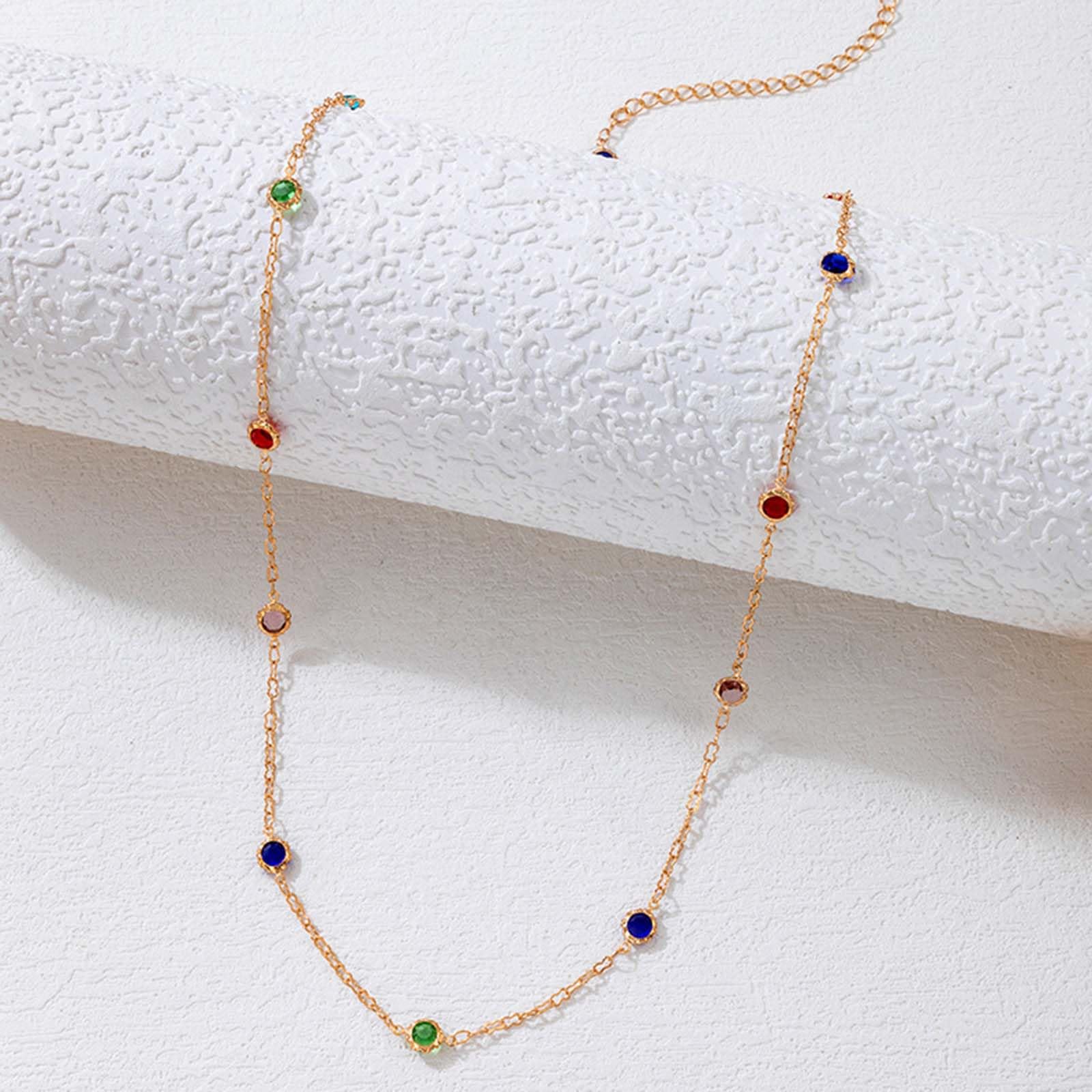 Chaîne De Ventre Strass Wendalern - Bijou Corporel Ethnique Pour Femmes