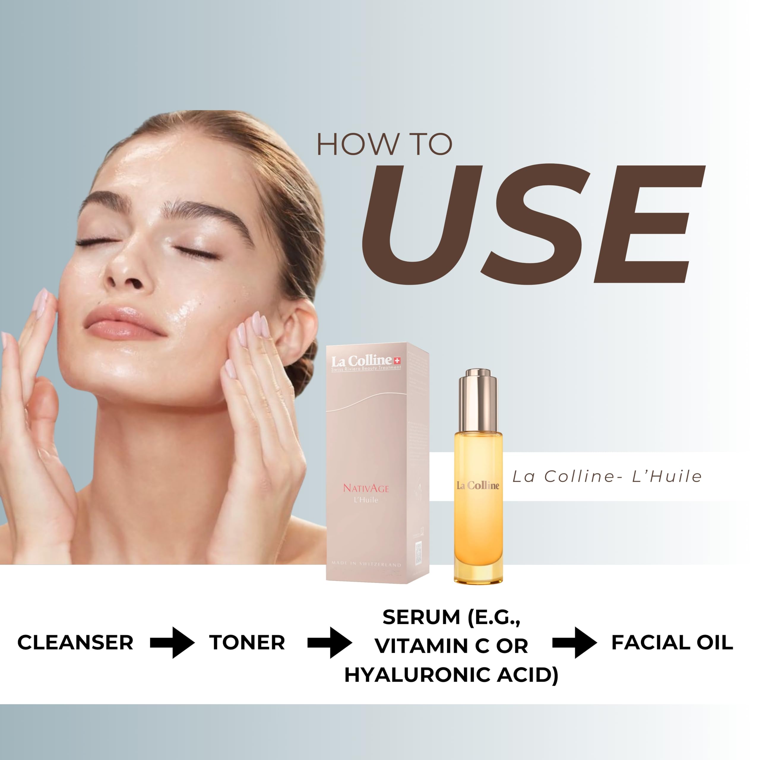 Amazon.com: La Colline NativAge L'Huile Facial Oil - Squalane