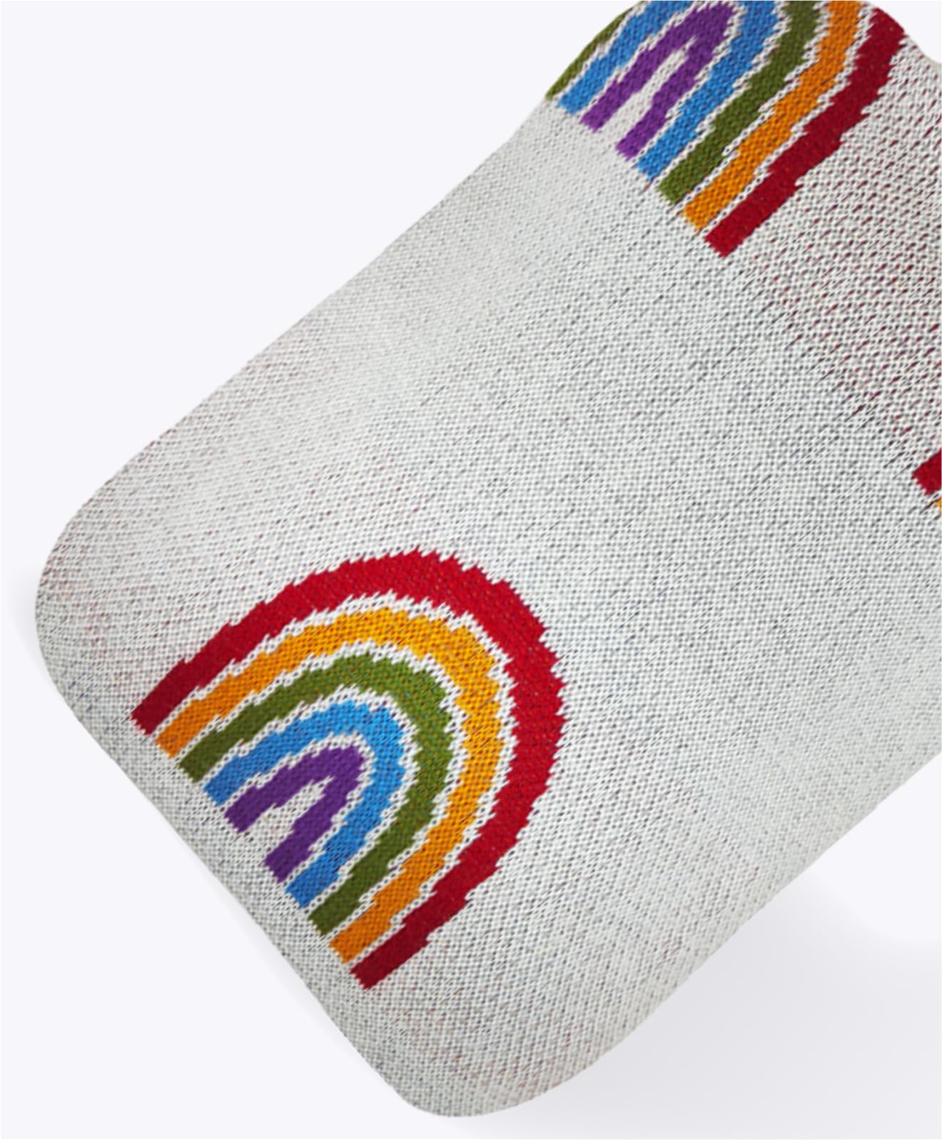 medaxo Cozys Hot Water Bag with Designer Knit Cover (Rainbow, U") | 2 LTR Capacity | Stylish Prefixed cover | For Cramps, Pain Relief & Cozy Nights | Feet, Bed Warmer for Adults, Kids - Pack of 2 1