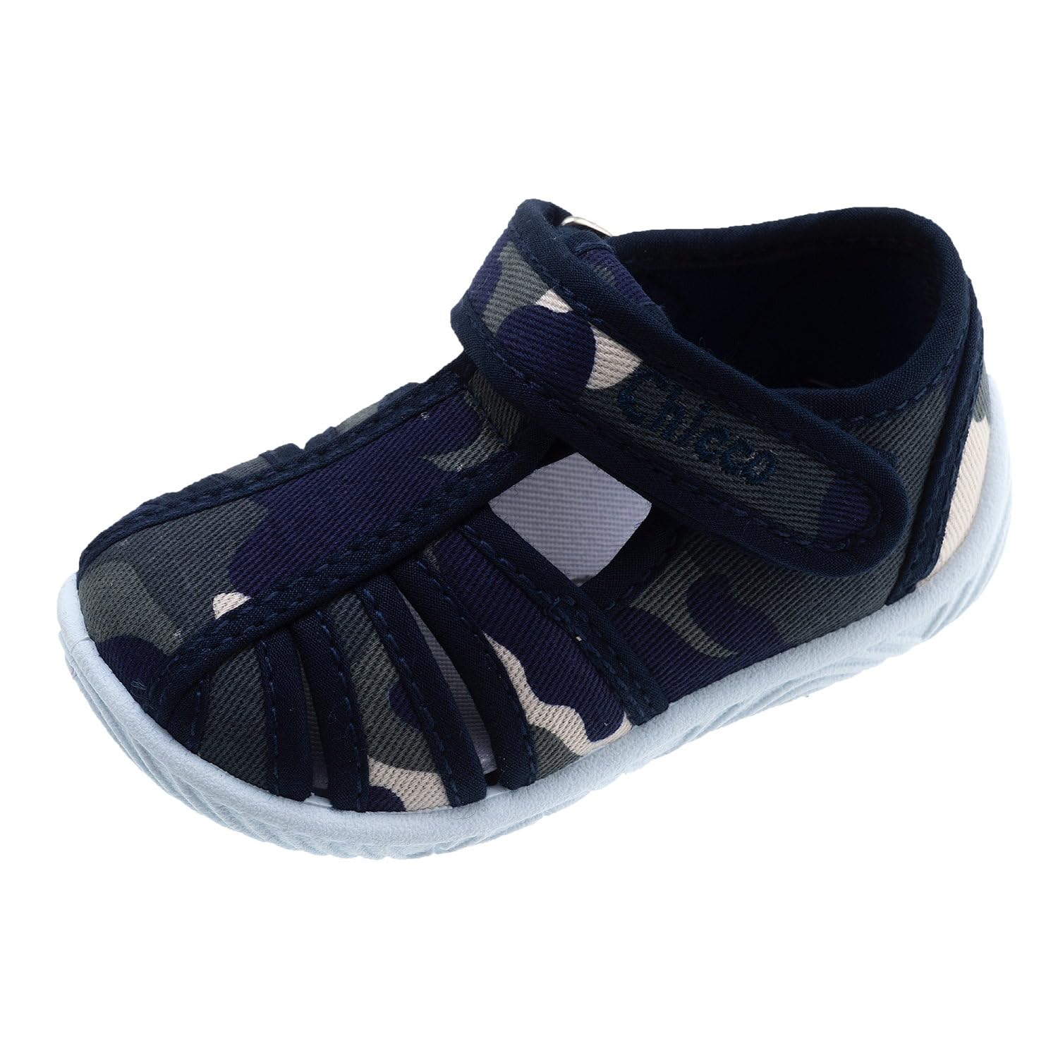 Chicco, Chaussons Bébé, Pantoufles Crèche et Maison, avec Pratique Fermeture à Scratch, Designed in Italy