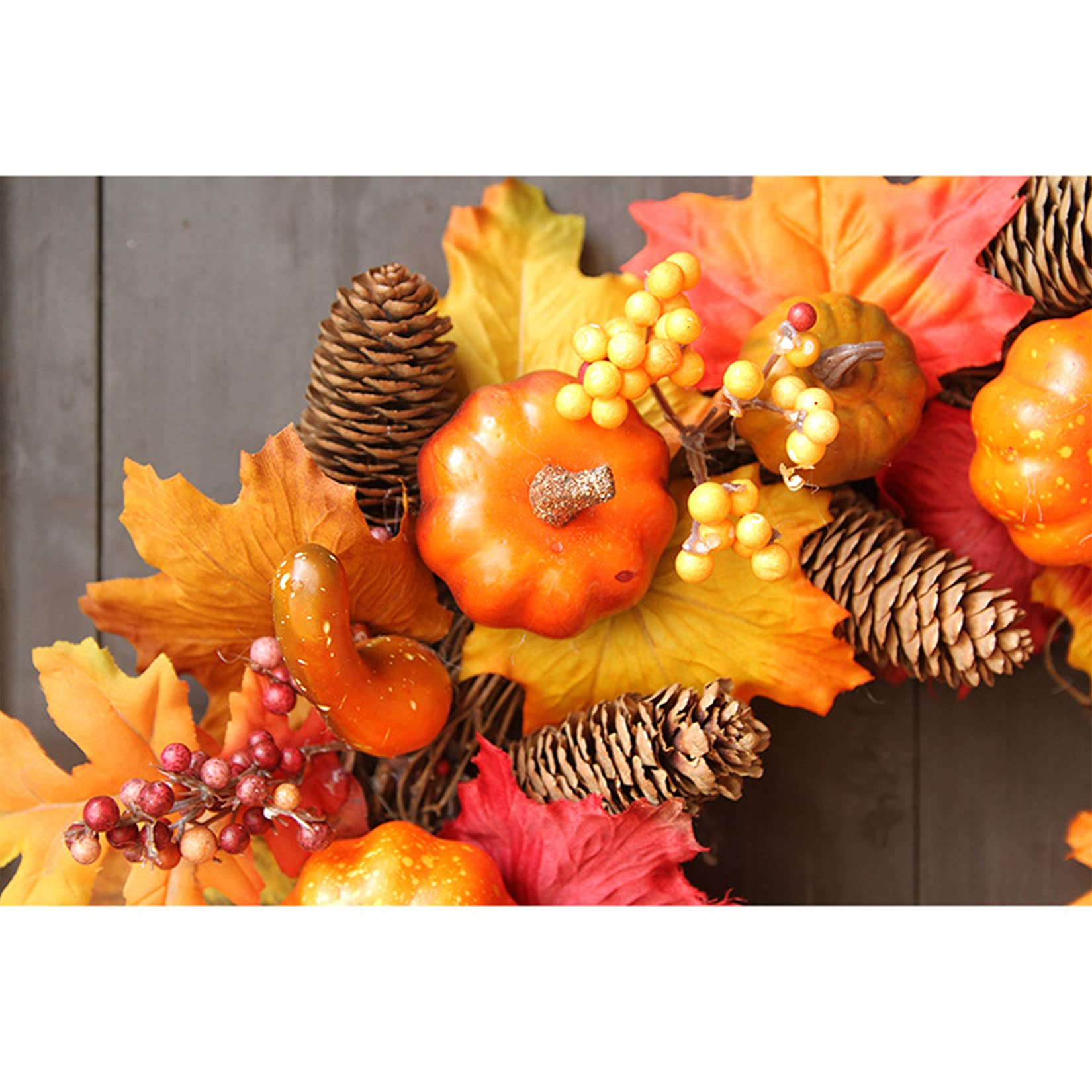 Tobaotwe Couronne De Citrouille En Toile De Jute Pour Halloween Couronne De Porte D Automne Pour Porte De Cl Ture De Jardin