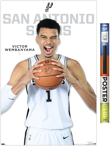 Miniatura 1 de Trends International Póster de pared de la NBA San Antonio Spurs - Victor Wembanyama largometraje de la serie 23
