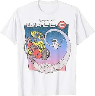 Disney Pixar Wall-E Fly Eve Retro Distressed T-Shirt T-Shirt