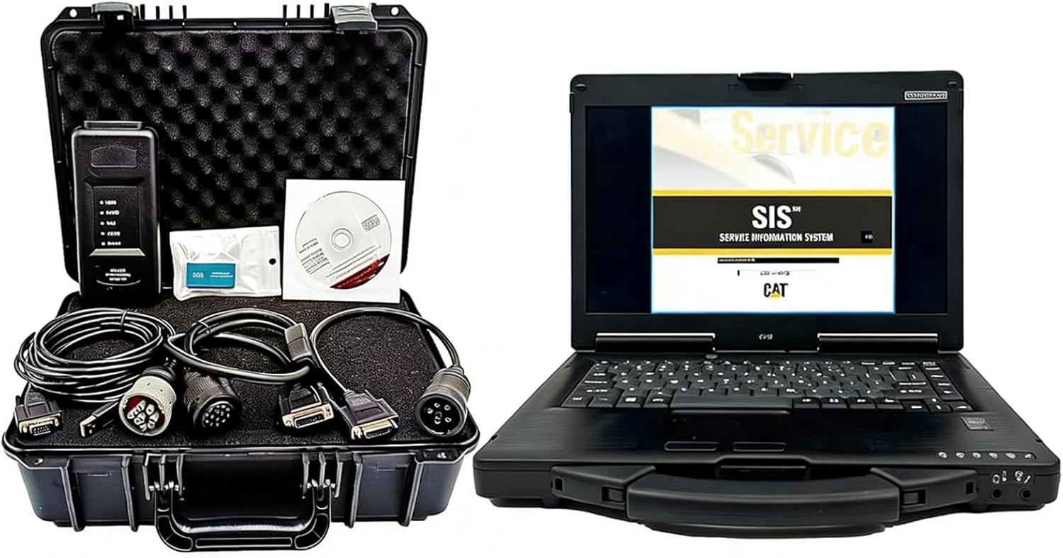 Cat Electronic Technician Software CAT ET4 478-0235 2019A 2023A 2024A for et4 Diagnostic Communication Adapter IV CAT ET Truck Diagnostic Tool (ET4 with Laptop(CF53))