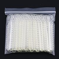 Vista 7 de Lazos dentales de ligadura de goma elástica de ortodoncia multicolor 1040 PCS/BOLSA (AMARILLO (2 #))