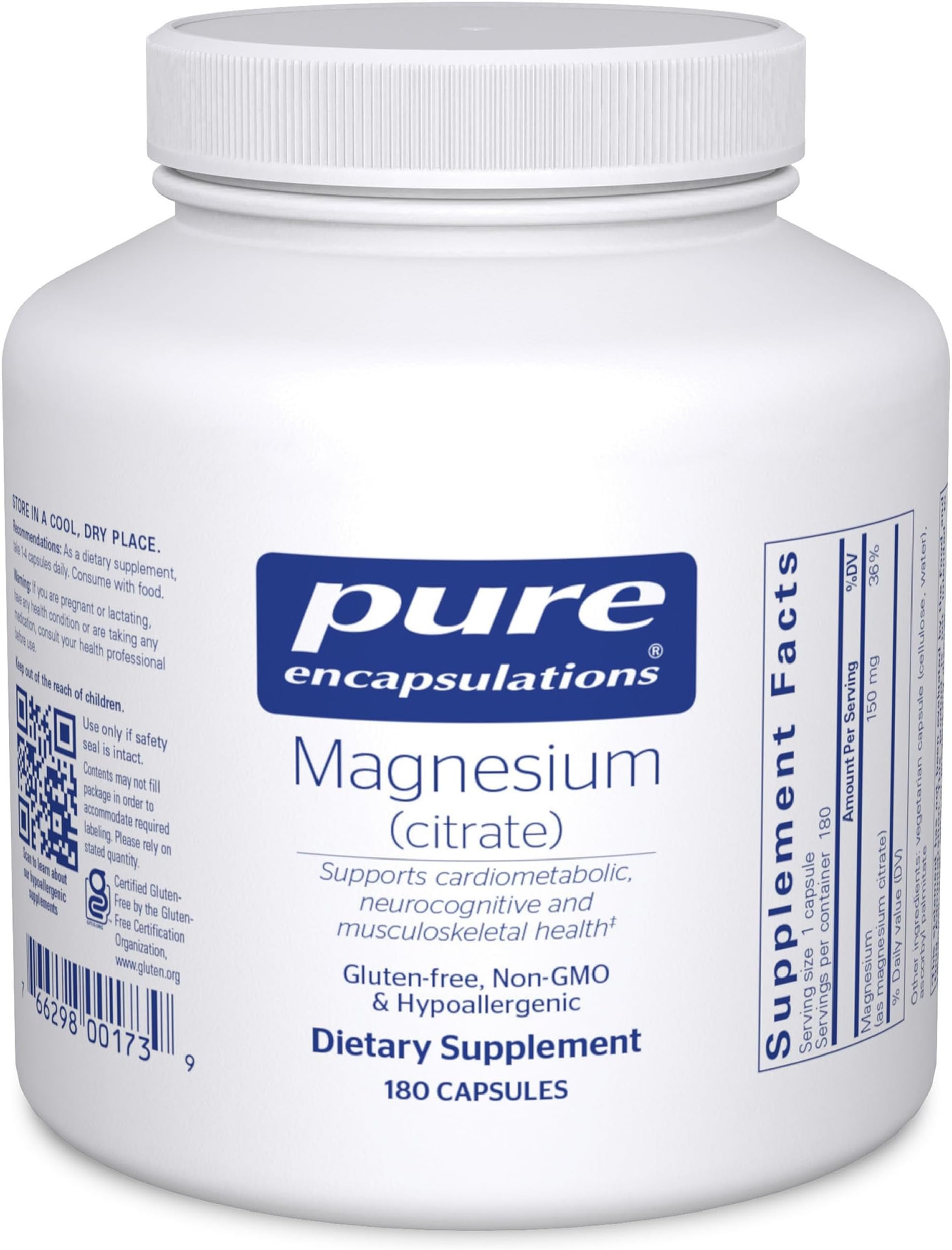 Magnesium (citrate) 180 VegiCaps