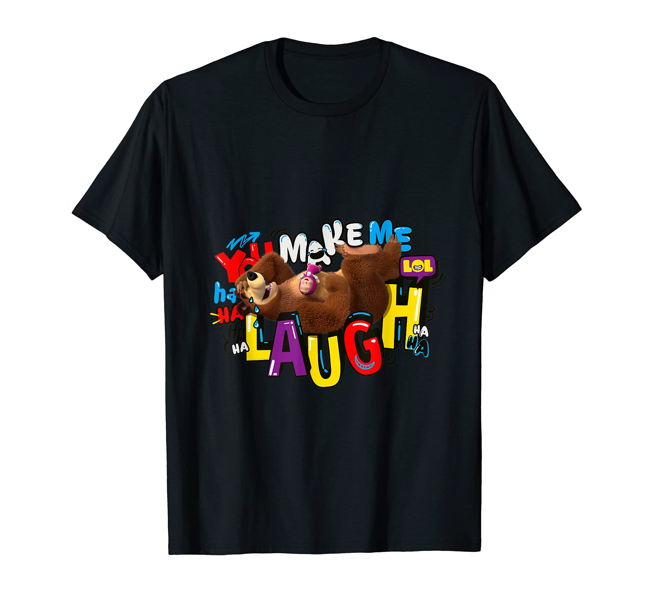 Masha and the BearLAUGH T-Shirt