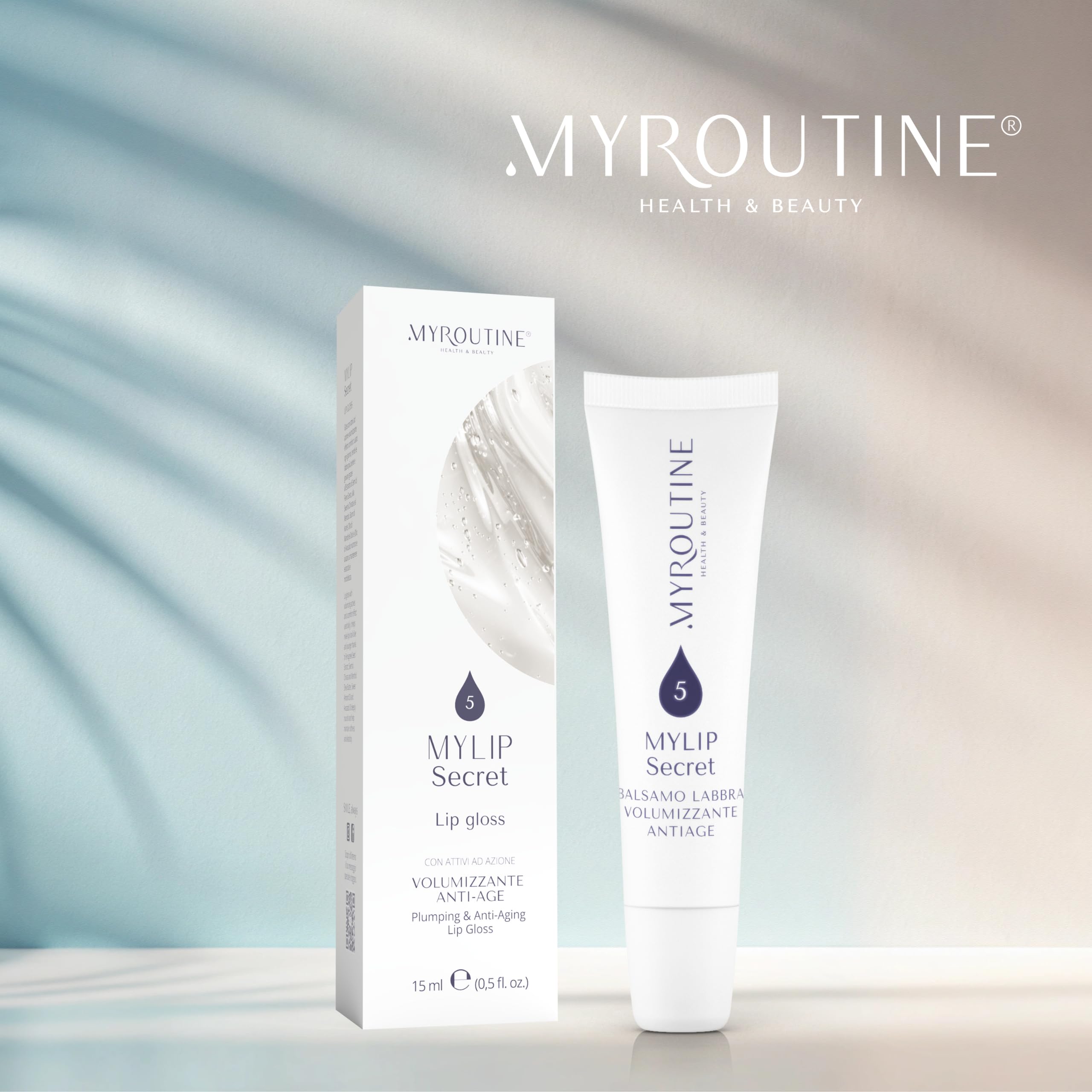 MyLip Secret - Lip gloss volumizzante labbra antiage effetto comfort MyRoutine by Dr. Maurizia Furno