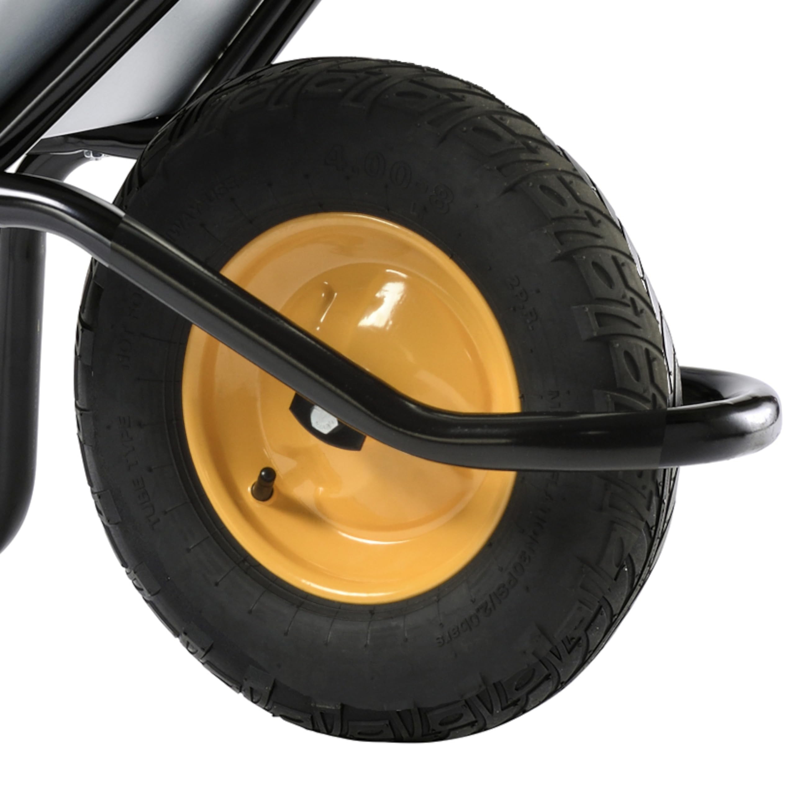 Brouette HAEMMERLIN Aktiv Excellium Plus 120L RENO Galva Roue Gonflée Grise - 305400605