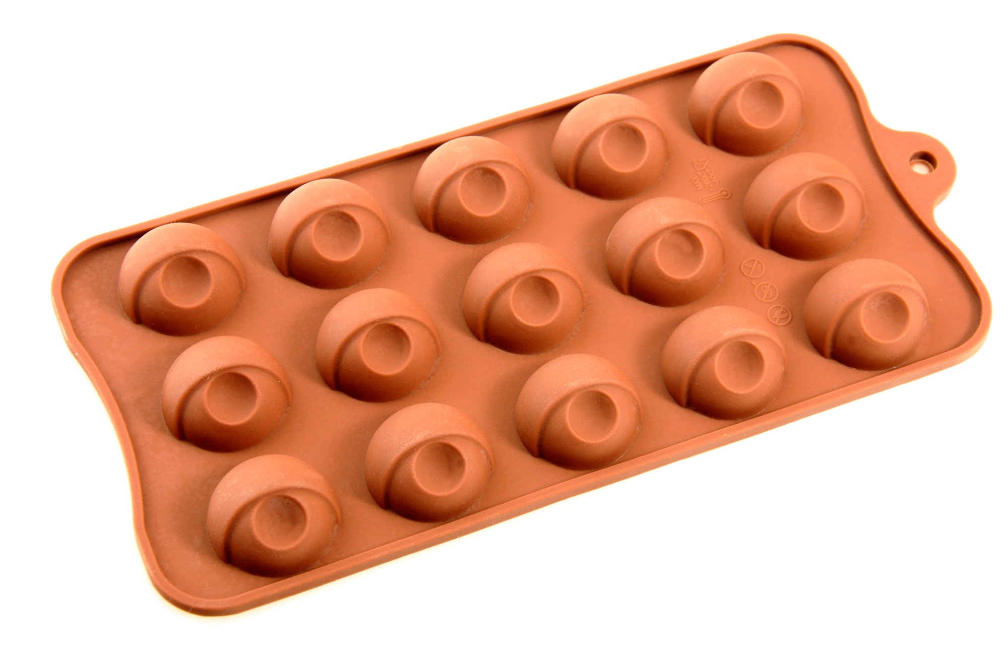 Halloween Themed Silicone Chocolate Bakeware Moulds (Eye Balls)