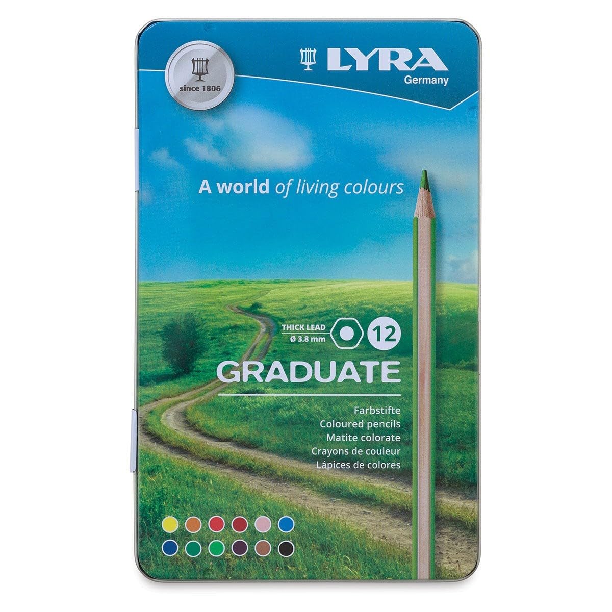 Lyra Graduate Colour Pencils Set of 12