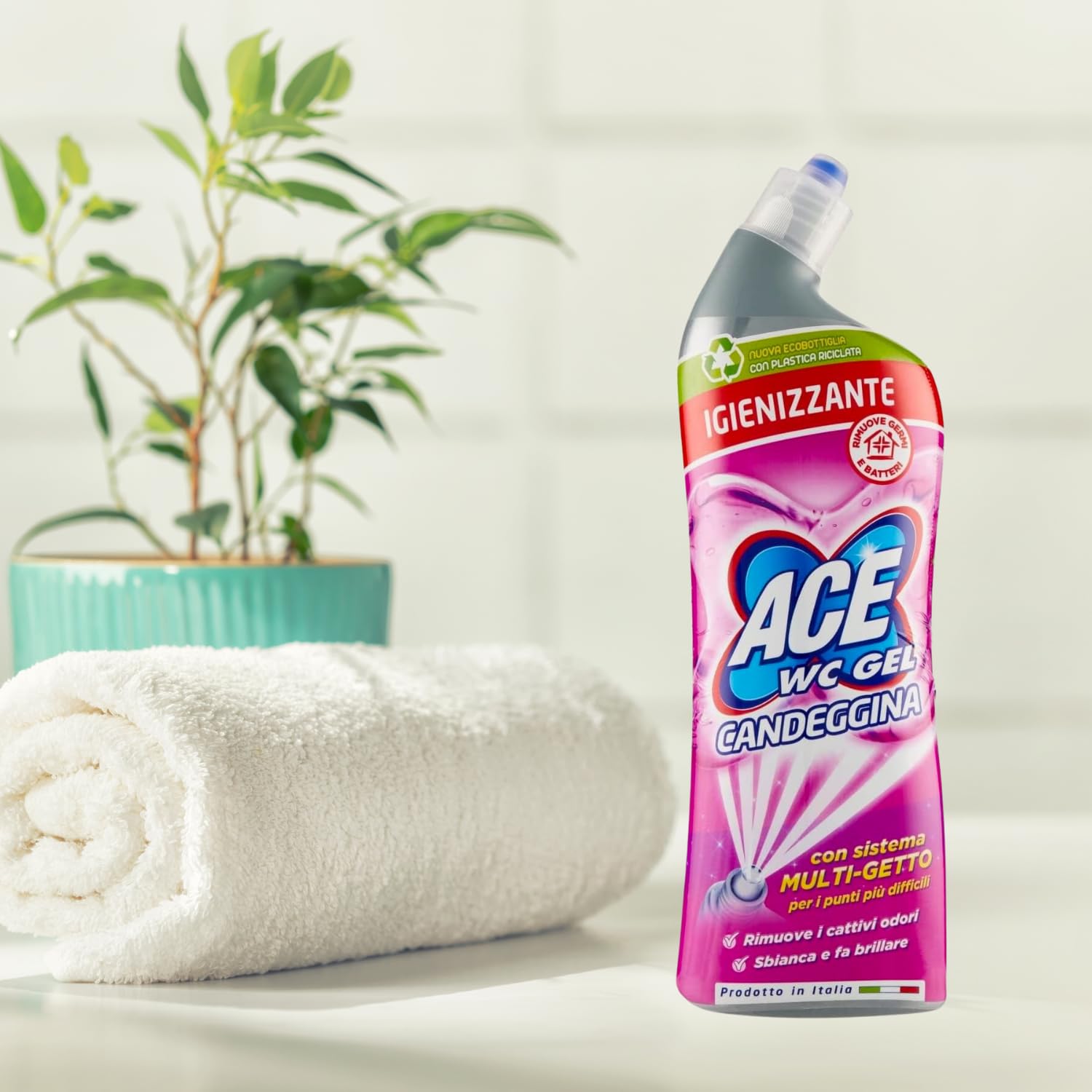 Gel Igienizzante WC con Candeggina 700 ml – Pulizia Profonda e Igiene – Variazioni 4/8/12 Pezzi (12)