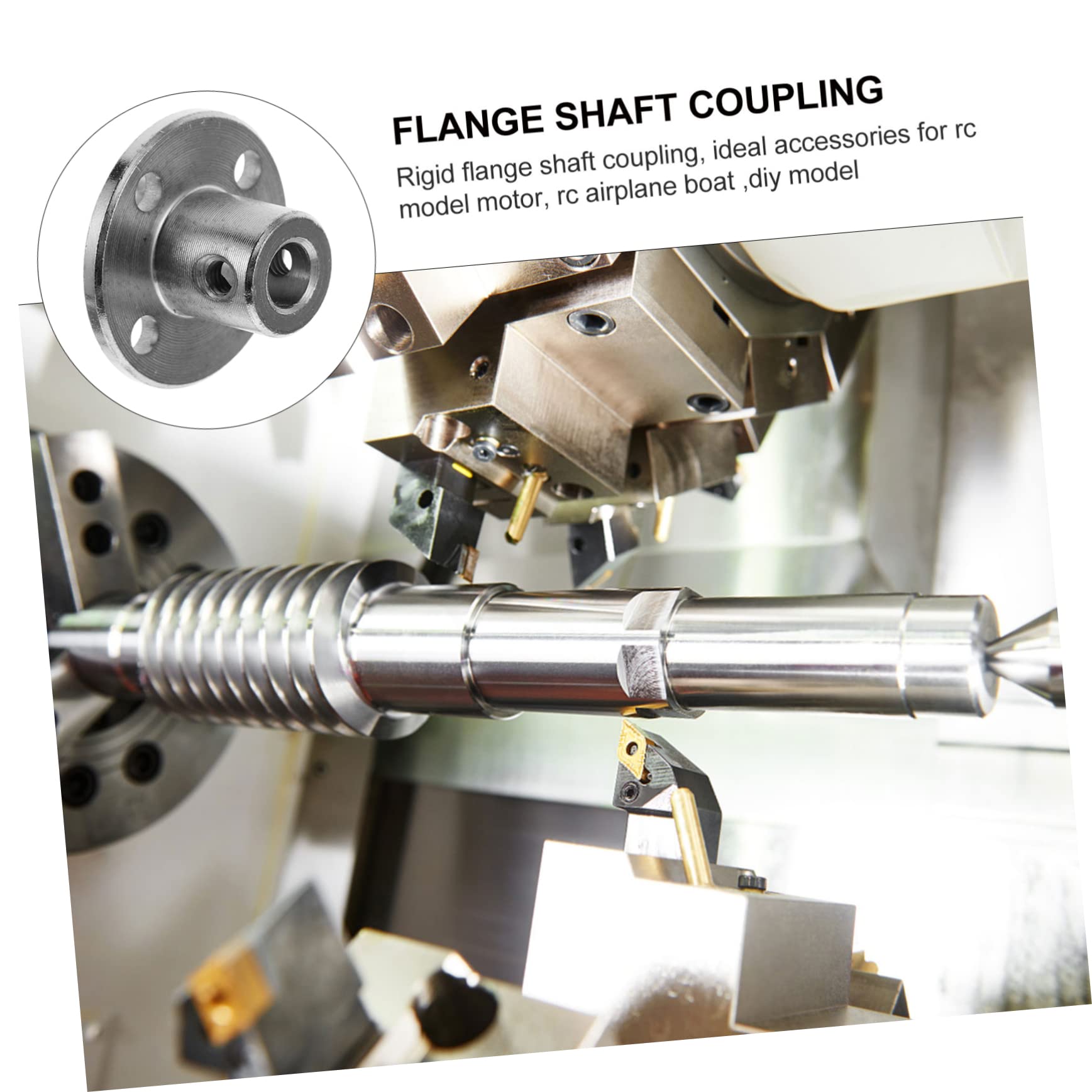 SOLUSTRE 20stücke Flansch Wellenkupplung Aus Starre Flanschverbindung Für Modellmotoren Installieren Für Diy-projekte Und Modellbau