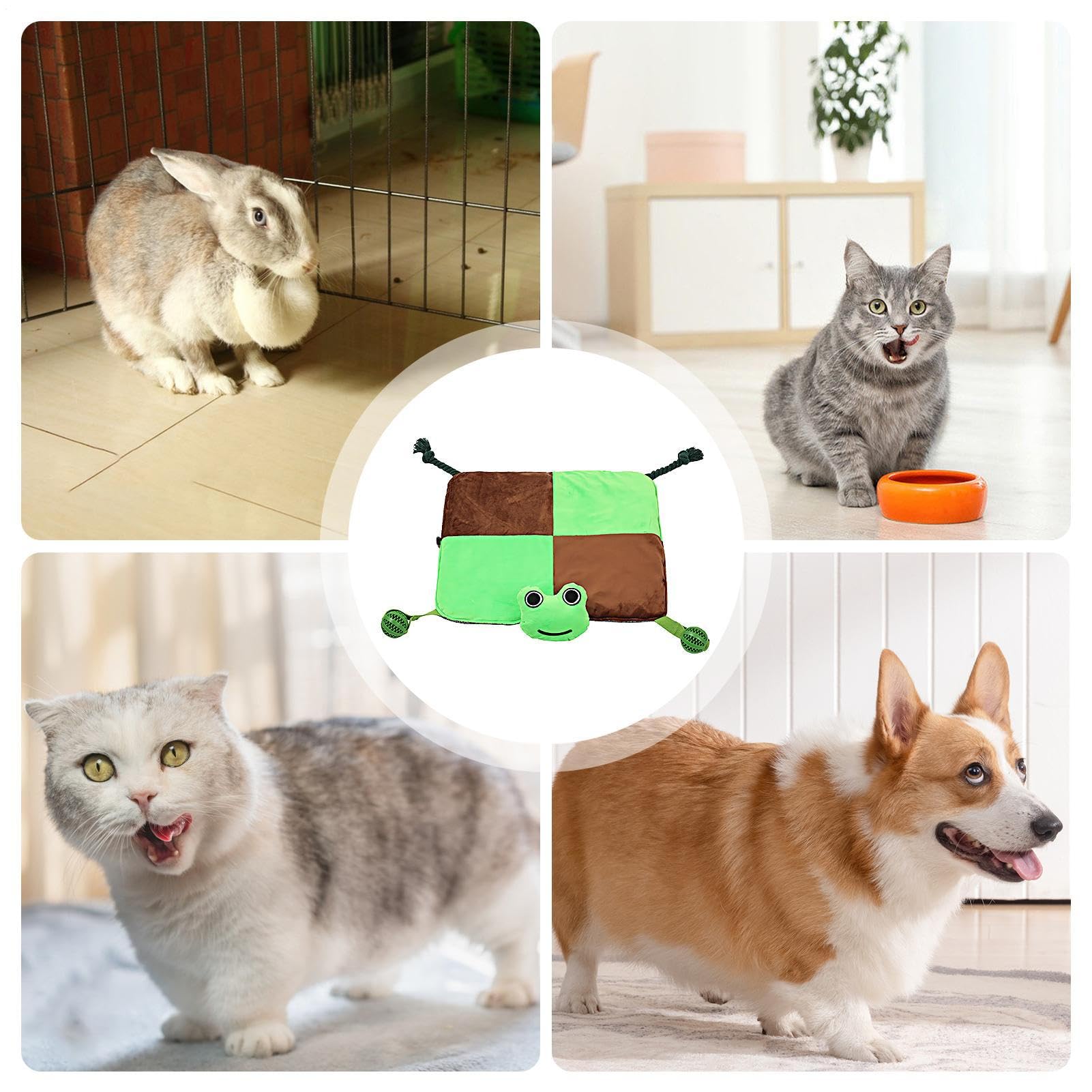 Tappetino da fiuto per animali domestici, colorato, sicuro e