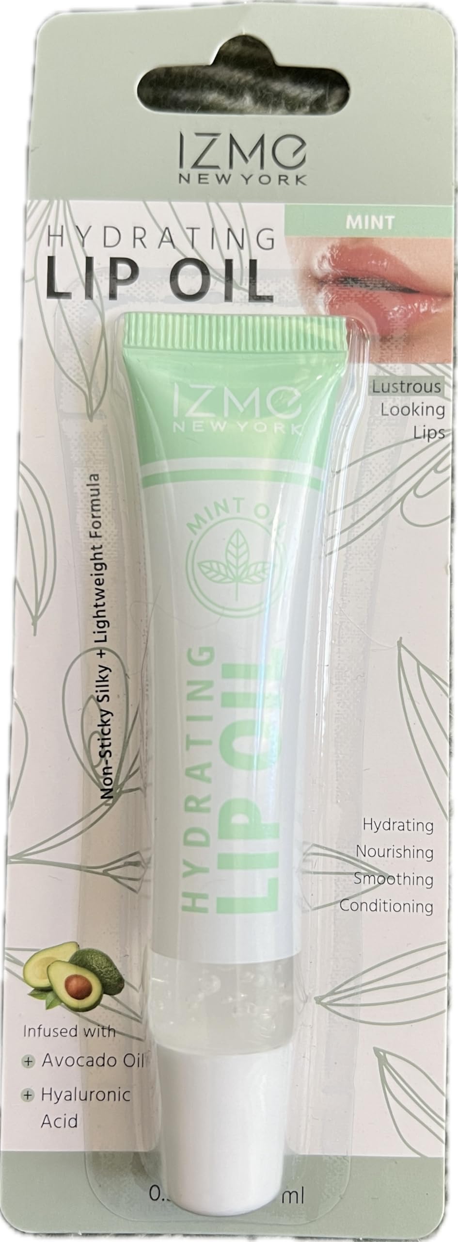 Izme New YorkLip Oil (Mint), 0.51 Fl Oz (Pack of 1)