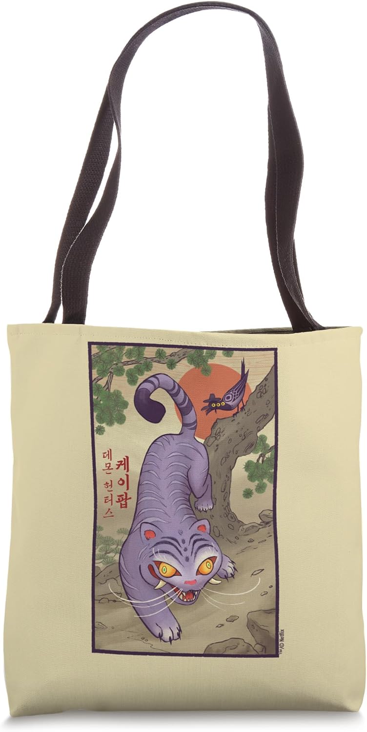 KPop Demon Hunters Derpy Traditional Officially Licensed Tote Bag