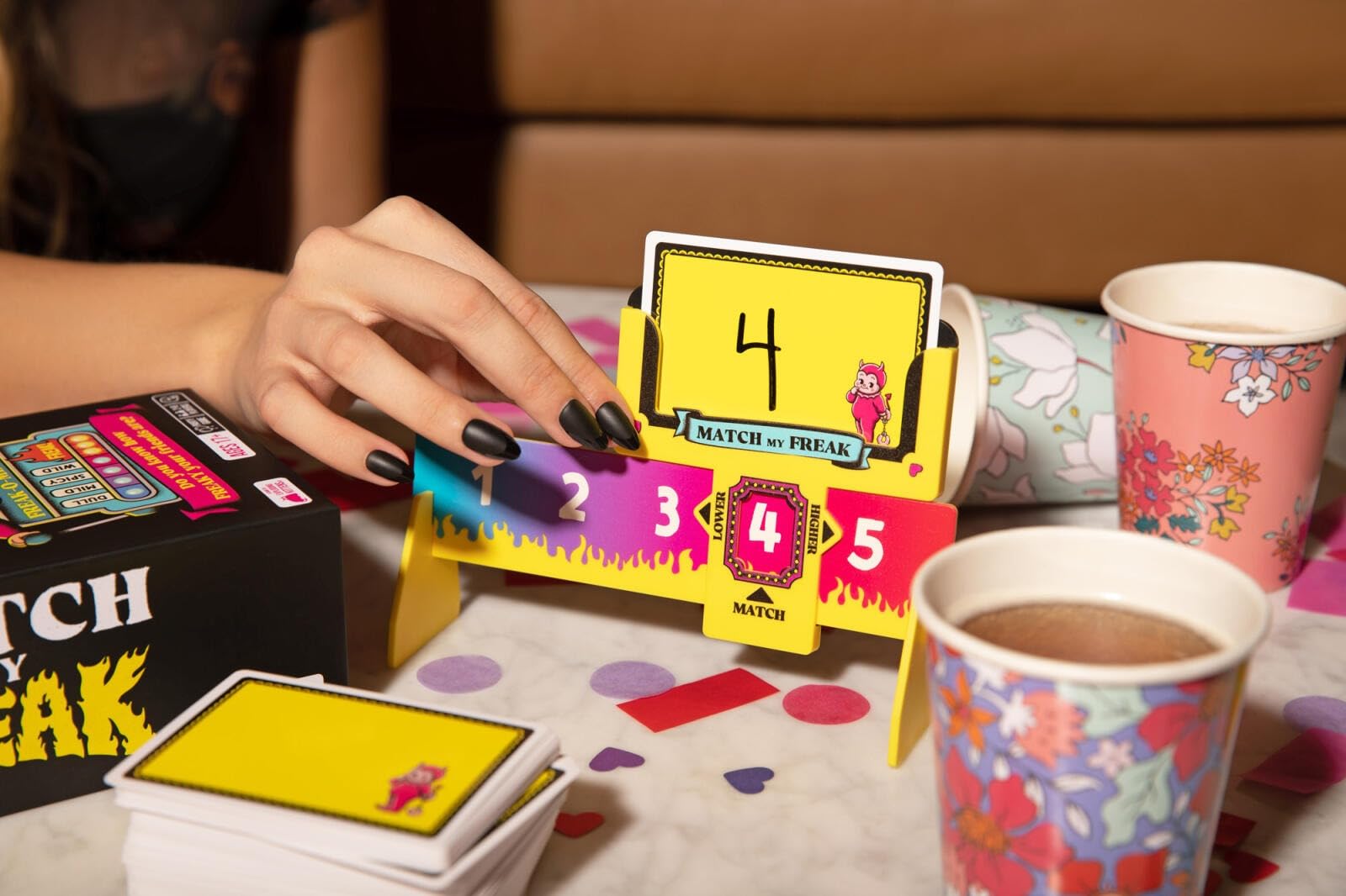 Exploding Kittens Match My Freak, the Adult Party Game of Oversharing, Fast Rounds, Chaotic Group Guesses - Image 2