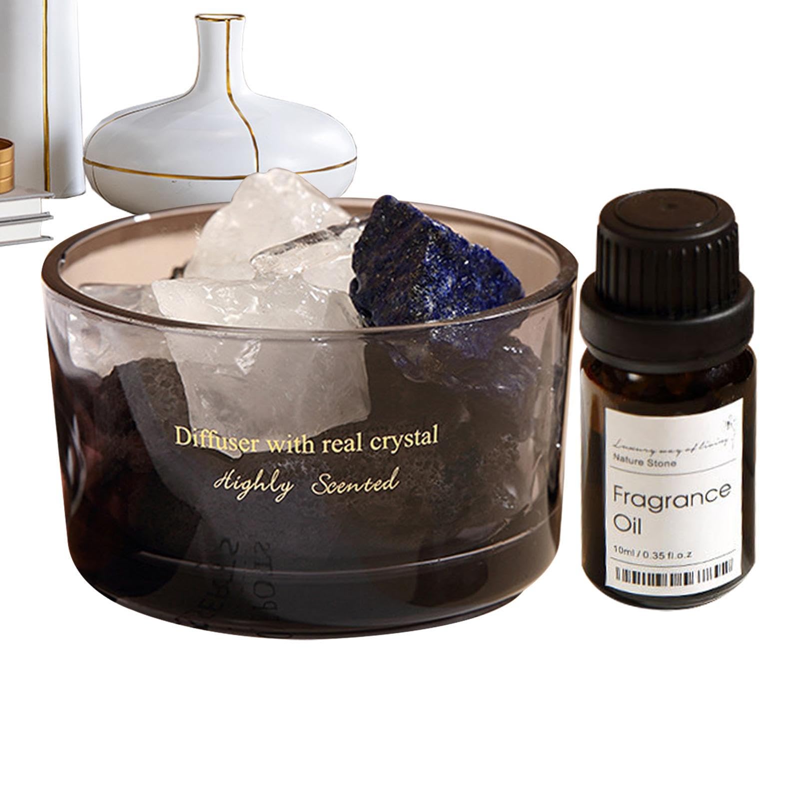Terapia de | Piedra de de Larga Duración para Meditación, Difusor de Aromaterapia Sin Fuego para Dormitorio Sala de Estar Oficina Yoga Spa Interior Tumotsit