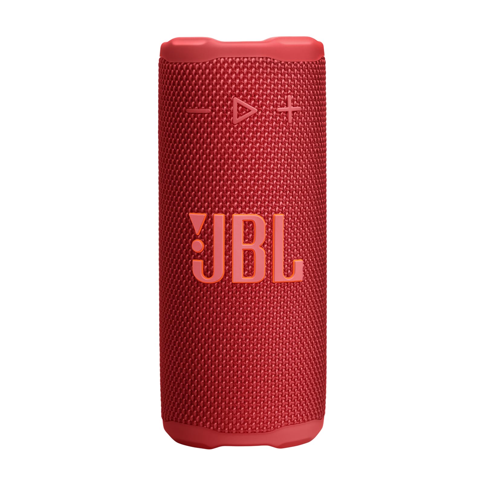 JBL Grip, Speaker Bluetooth Compatto, JBL Pro Sound con AI Sound Boost, IP68 Resistente ad Acqua e Polvere, Luce Ambientale, 14 Ore di Autonomia, Auracast Multi-Speaker, App JBL Portable, Rosso