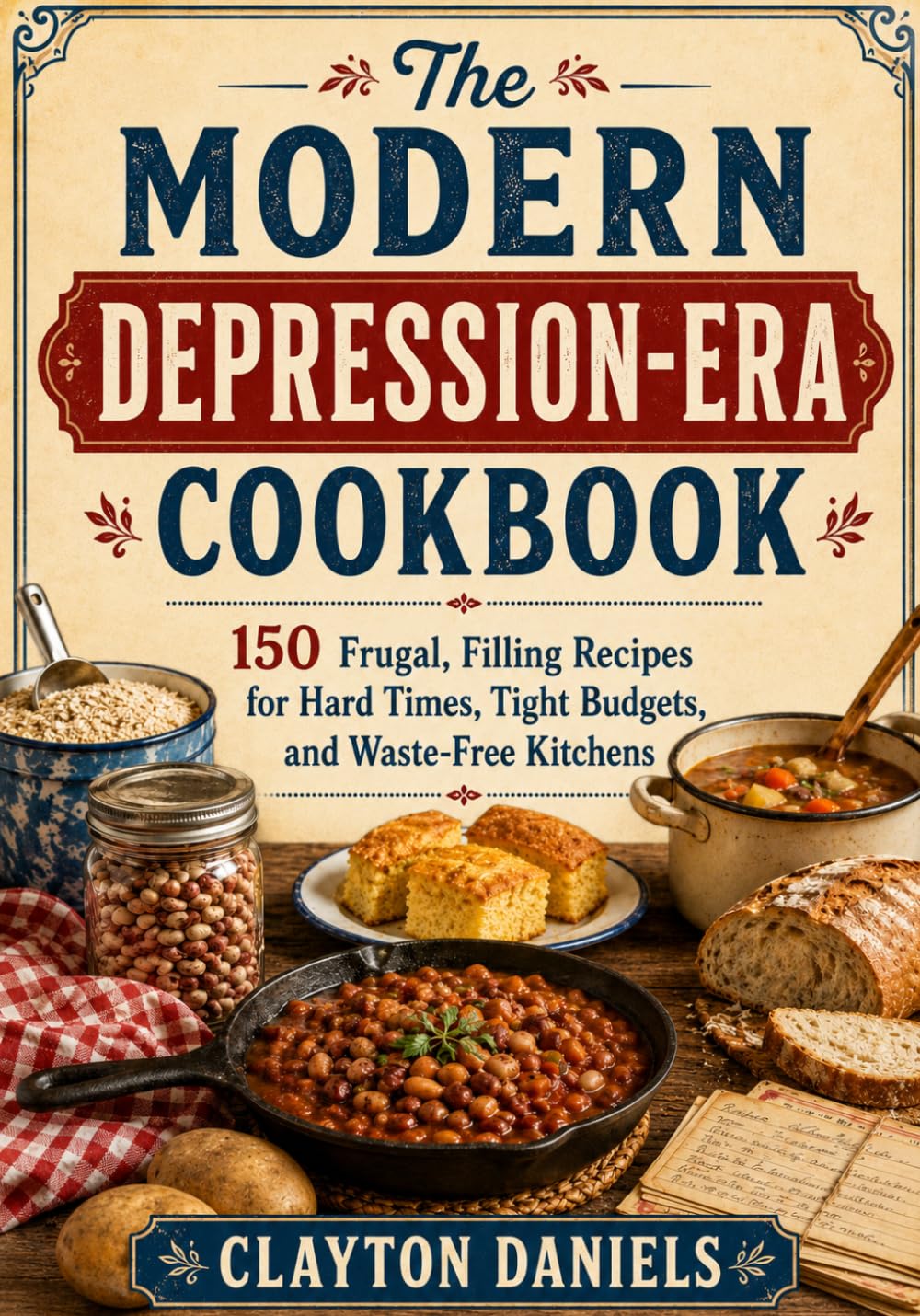 The Modern Depression-Era Cookbook: 150 Frugal, Filling Recipes for Hard Times, Tight Budgets, and Waste-Free Kitchens