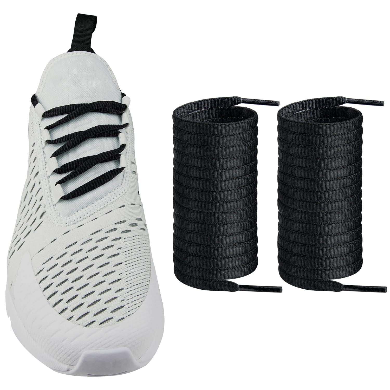 Endoto Oval Shoelaces for Nike Air Max 270 Running Replacement Shoes Laces Strings