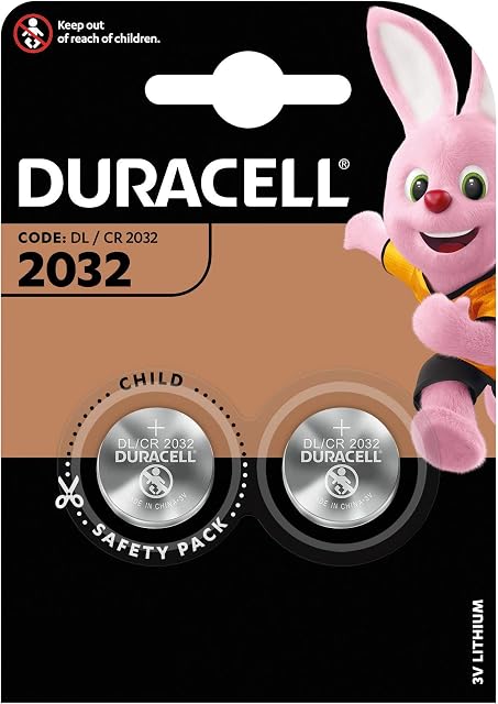 Duracell 2032 Twin Pack - silver