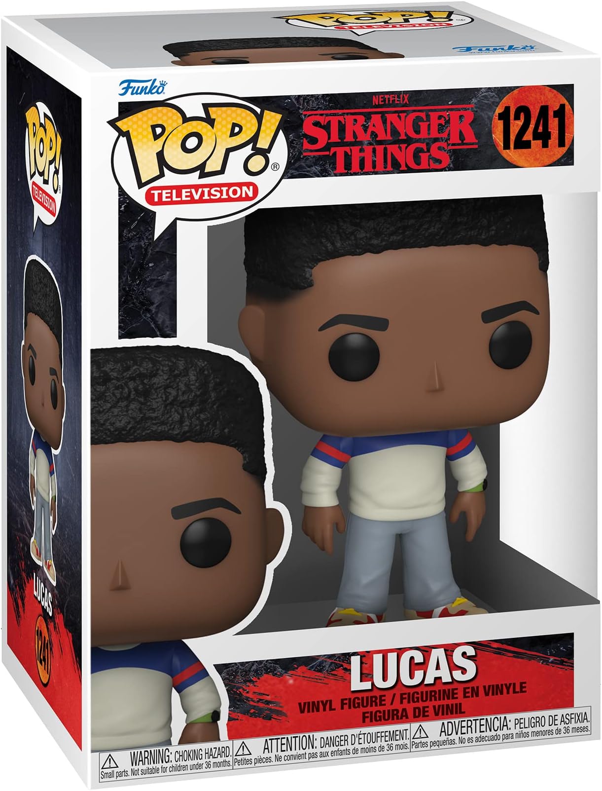 Funko POP! TV: ST Stranger Things - Lucas Sinclair - Collectable Vinyl Figure - Gift Idea - Official Merchandise - Toys for Kids & Adults - TV Fans - Model Figure for Collectors and Display
