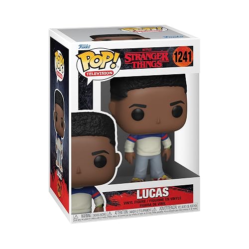 Funko Pop! TV: ST Stranger Things - Lucas Sinclair - Figura de Vinilo Coleccionable - Idea de Regalo- Mercancia Oficial - Juguetes para Niños y Adultos - TV Fans - Muñeco para Coleccionistas