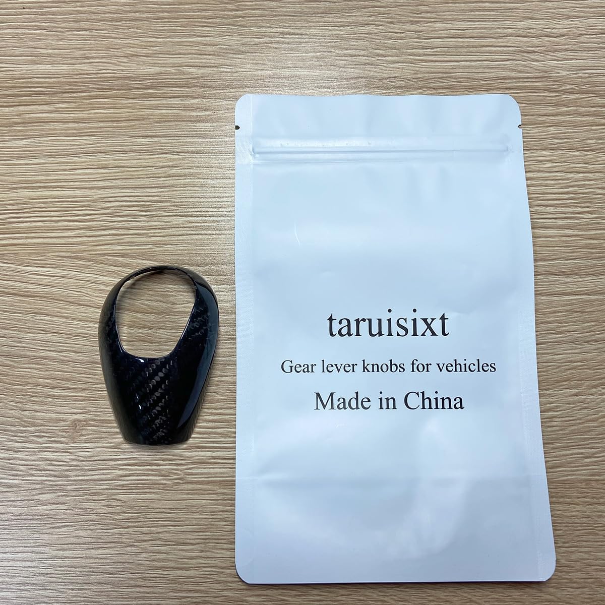 for BMW 2009-2013 M3 2005-2008 M5 2006 M6 Real Carbon Fiber Center Gear Shift Knob Head Cover Trim Protective Car Interior Accessories