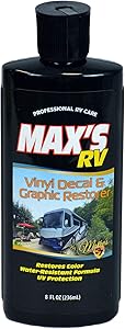 McKee’s 37 Marine & RV MKRV-552 Vinyl Decal & Graphic Restorer 8 oz.