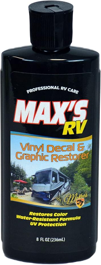 McKees 37 Marine & RV MKRV-552 Vinyl Decal & Graphic Restorer 8 oz.