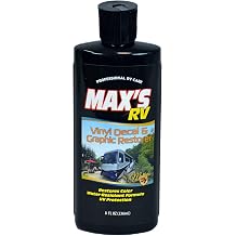 McKees 37 Marine & RV MKRV-552 Vinyl Decal & Graphic Restorer 8 oz.