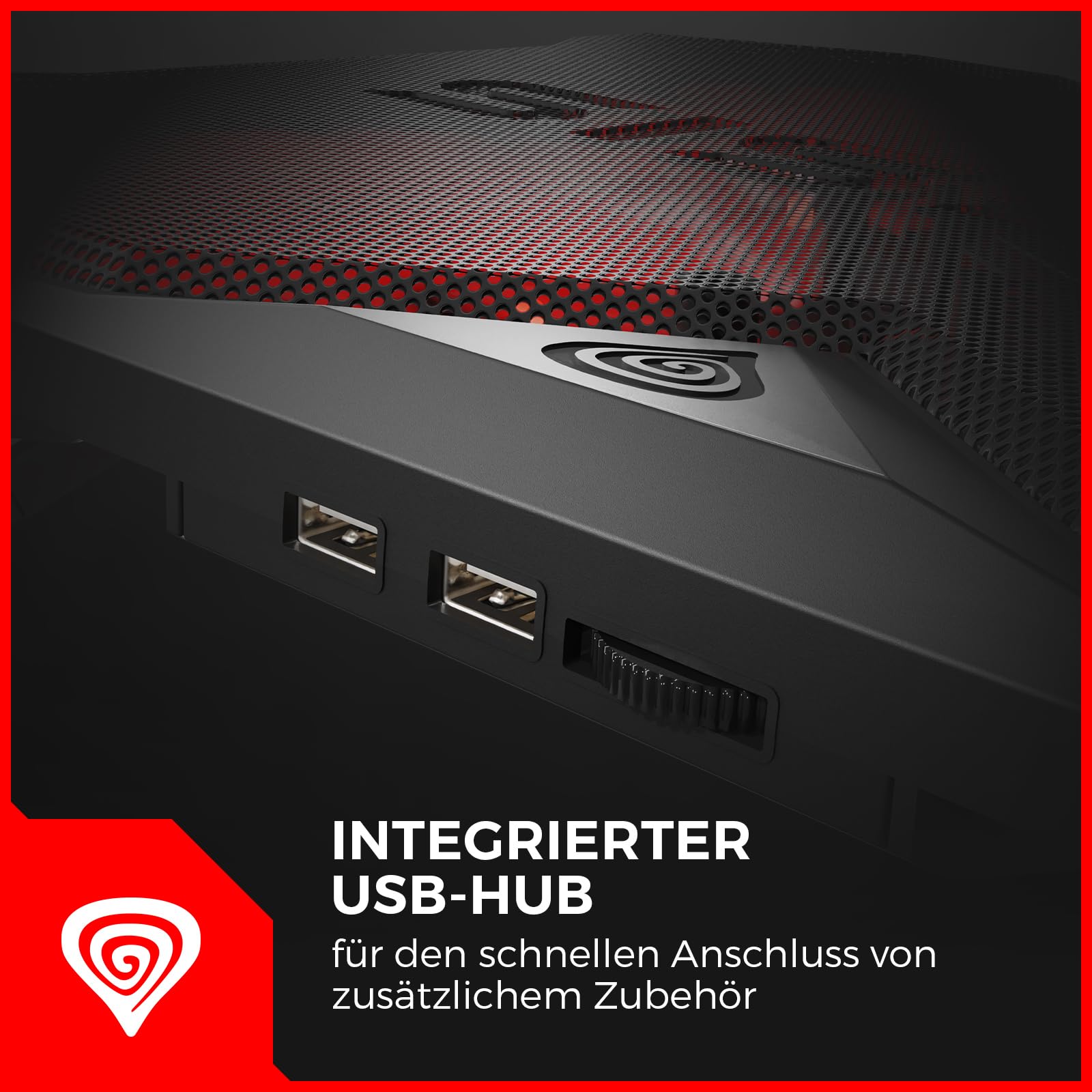Genesis Refrigeratore per notebook OXID 260 (15,6" - 17,3")