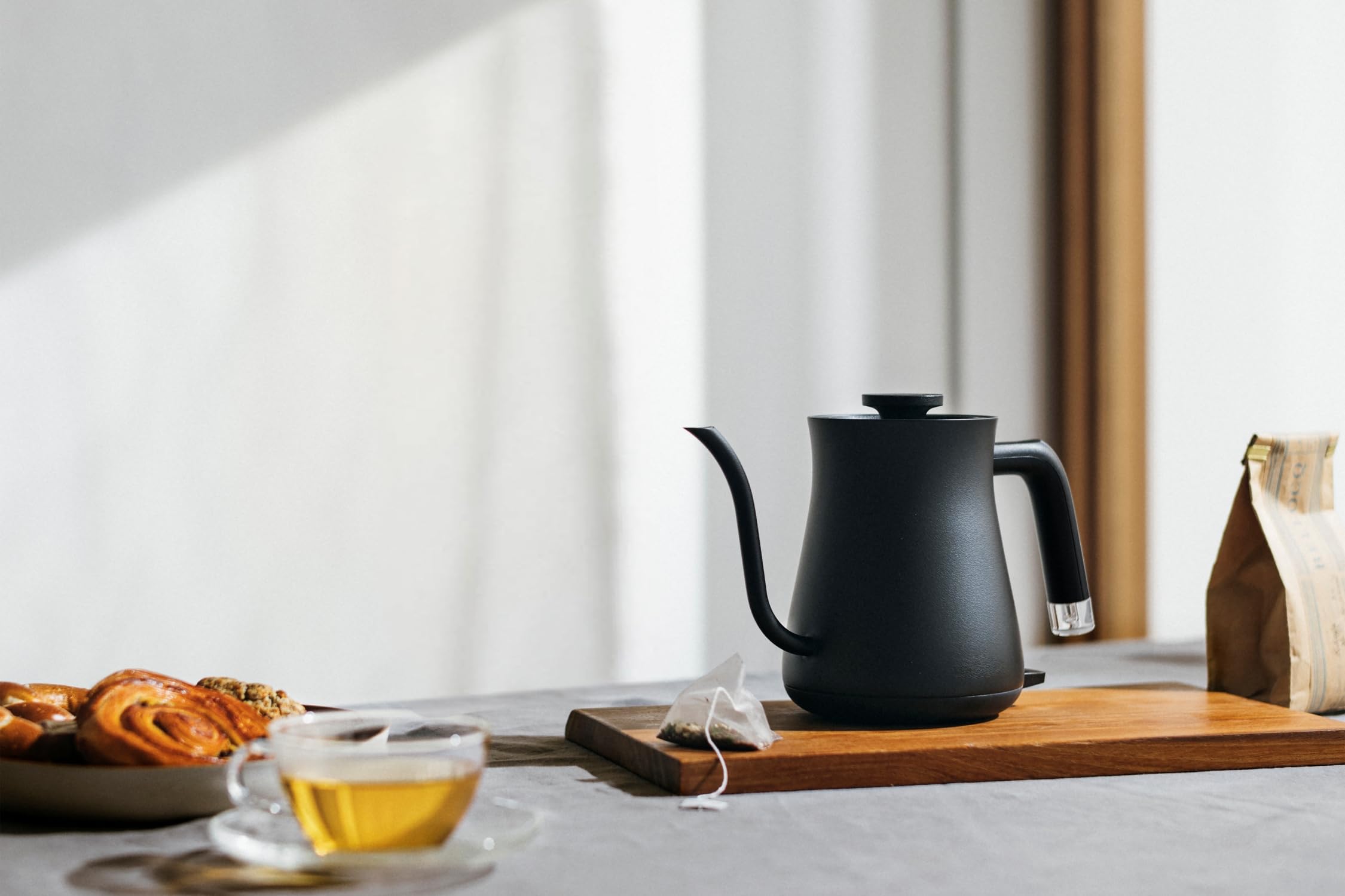 BALMUDA The Pot ブラック 電気ケトル オリジナルドリップセット Amazon | 電気ケトル ブラック ドリップケトル コーヒーケトル ギフト