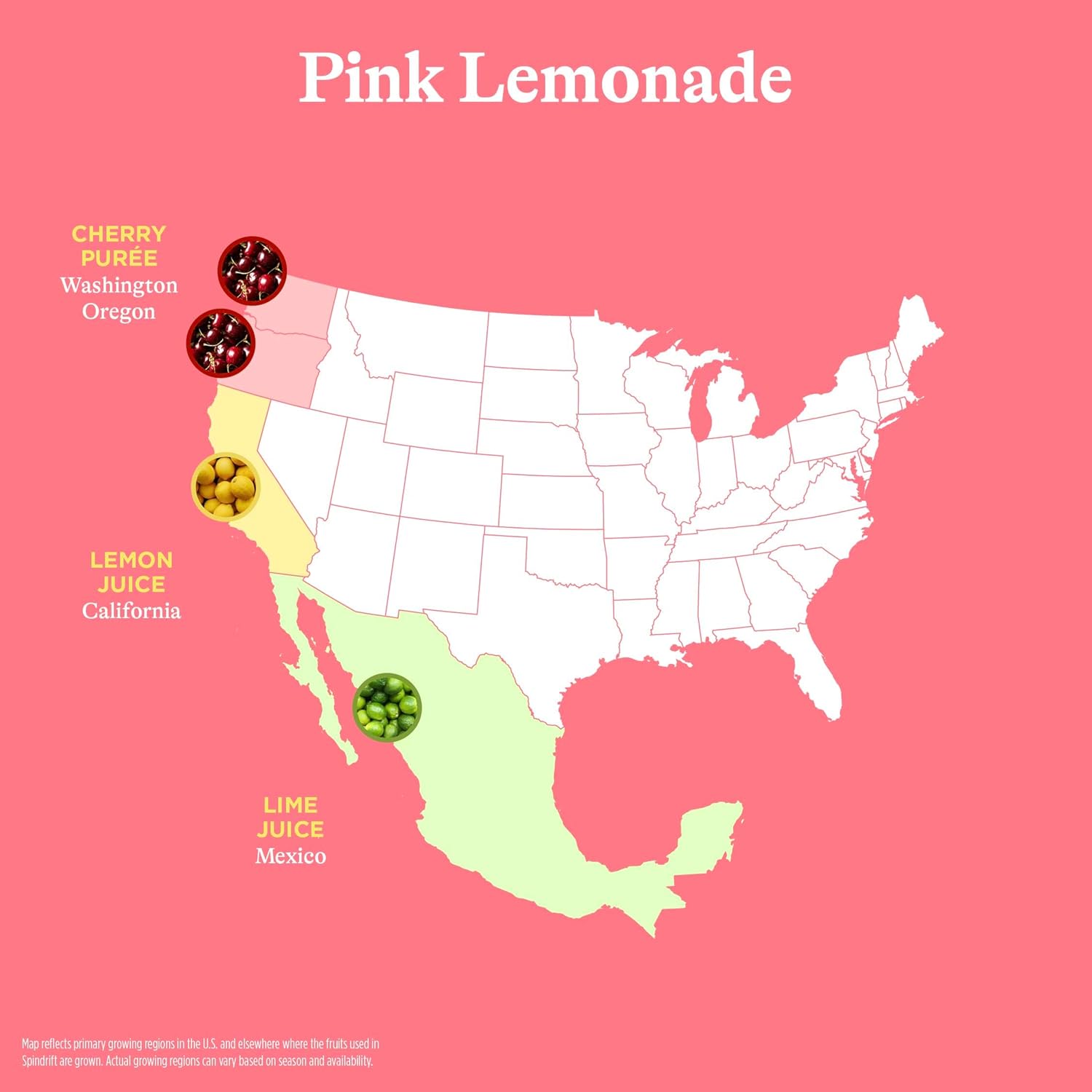 Spindrift Pink Lemonade Can 12 Ounce (Pack of 24)