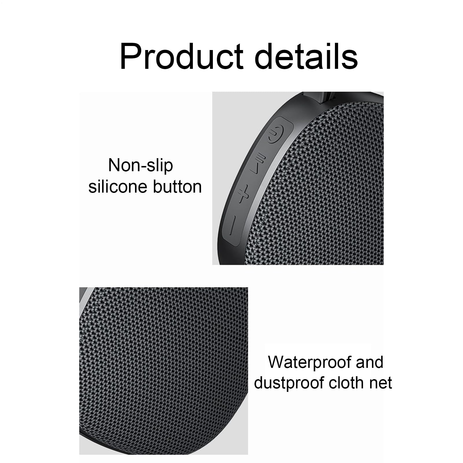 Generico Altoparlante da Esterno - Stereo Wireless con Base Magnetica - Sonoro Portatile con Magnete per Interni ed Esterni Casa Auto Giardino Musica ad Alta Voce Regalo Uomini Donne