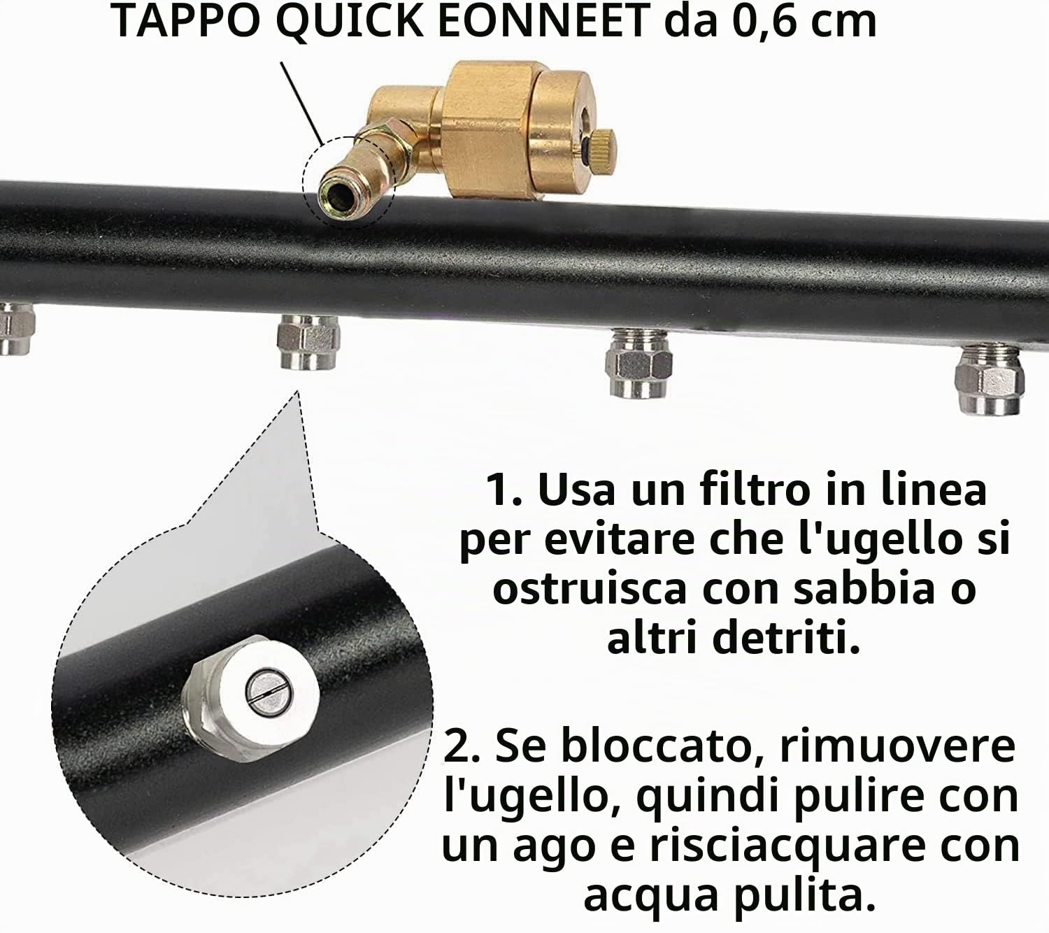 Pulitore sottocarro a doppia funzione, per idropulitrice, 40,6 cm, scopa per lavaggio auto con 3 pezzi di prolunga