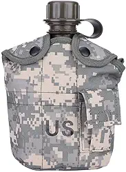 Canto militar de aço inoxidável Tbest para acampamento/caminhadas