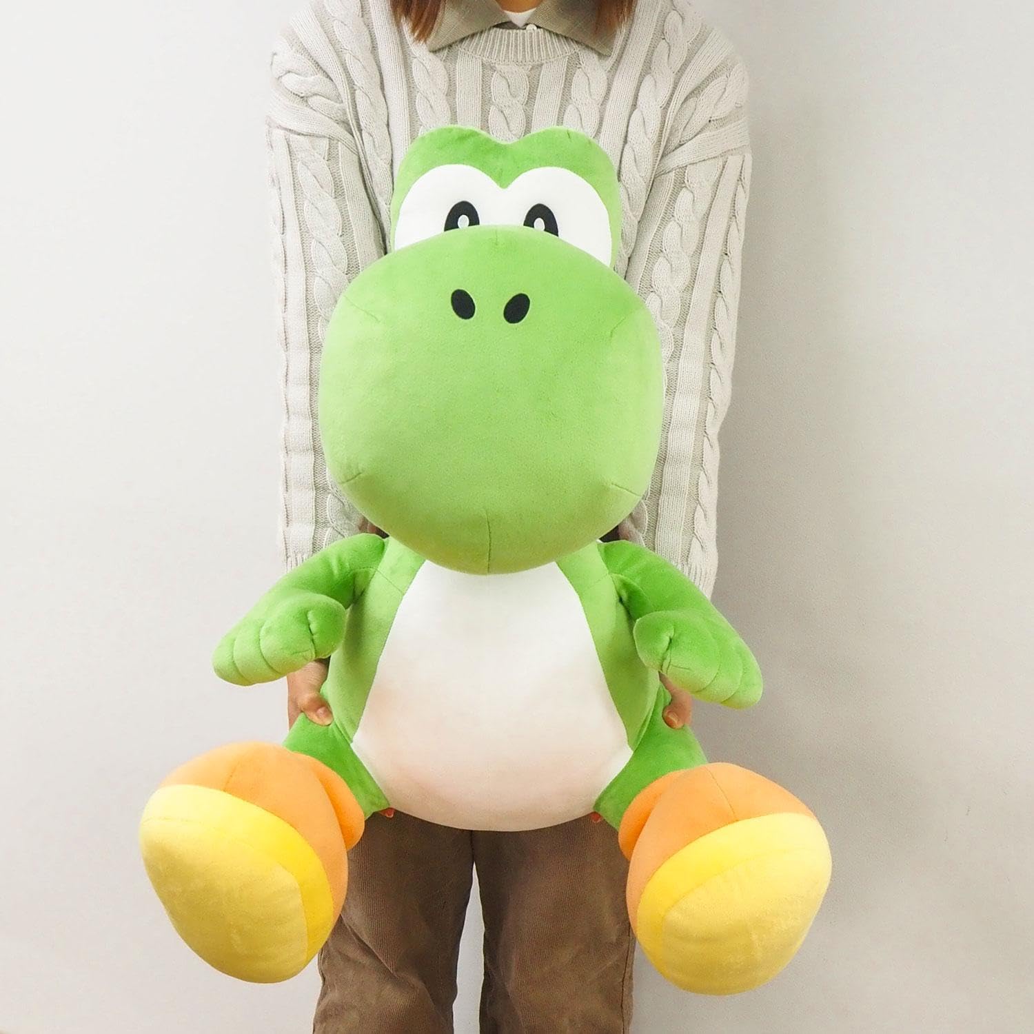 【レア】【希少】スーパーマリオLLぬいぐるみ 三英貿易 希少 生産終了品 タグ付 スーパーマリオ LLサイズ ぬいぐるみ 三