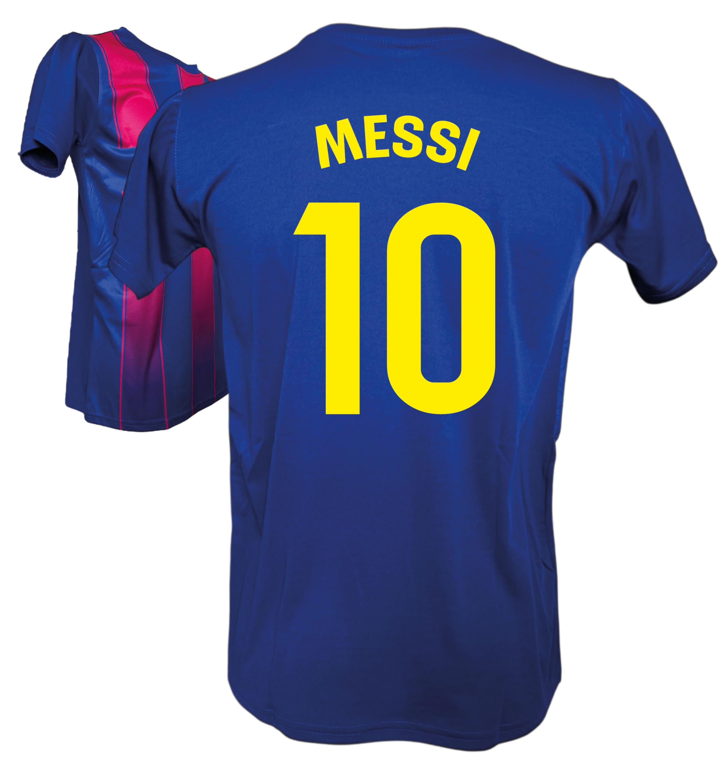 Generico Maglia Messi 10 Home Replica Prodotto Ufficiale Barca Autorizzato Taglie da Adulto Bambino
