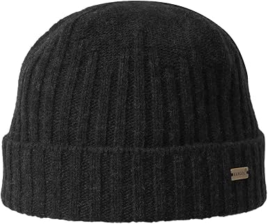 Kangol Lambswool Pull on Beanie, Black 