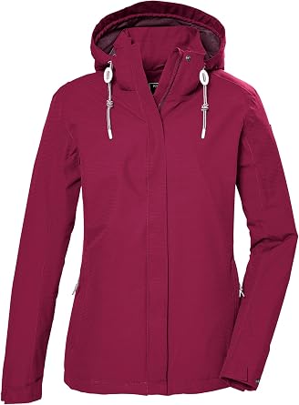 killtec Women's Kos 61 Wmn Jckt Functional waterproof jacket/outdoor jacket with zip-off hood