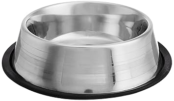Choostix Dog Feeding Bowl Steel, Small (1 Piece)