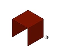 Vista 17 de FixtureDisplays® Seven Riser Combo de 2", 3", 4", 5", 6", 7", 8", cubo de 3 caras, pedestal de plexiglás negro Lucite, accesorios de exhibición