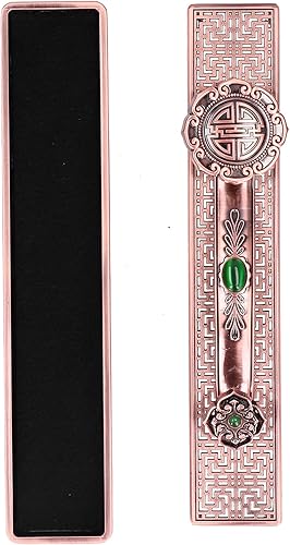 Miniatura 7 de Fydun Quemador de incienso de metal Ruyi - Varilla de incienso antiguo, adornos decorativos de bronce, amplia gama de usos (#2)