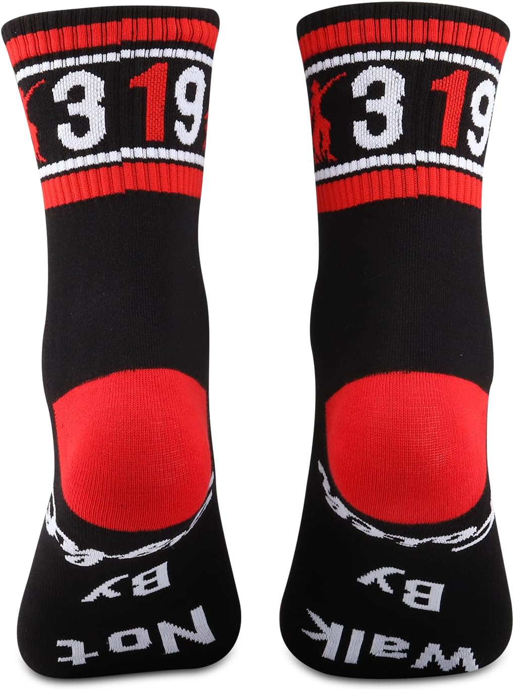 PWHAOO 1 Pair Sorority Socks Sorority Sister Gift Walk By Faith Not By Sight Socks - Image 7