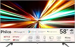 Smart TV 58" Philco LED 4K Google TV HDR10 P58KGA