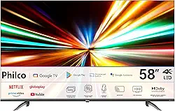Smart TV 58" Philco LED 4K Google TV HDR10 P58KGA