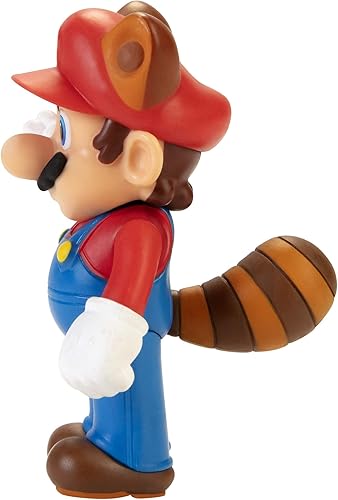 Miniatura 10 de Super Mario Racoon Mario Figura de acción coleccionable de 2.5"